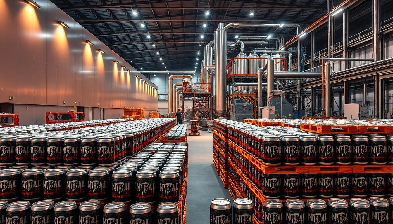 Private label energy drink Europe – custom branded cans manufactured for B2B distribution