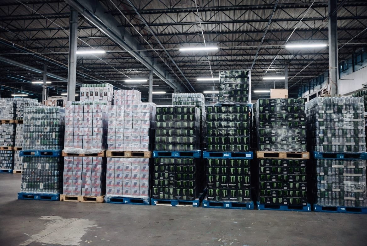Energy drink supplier Belgium preparing wholesale pallet orders