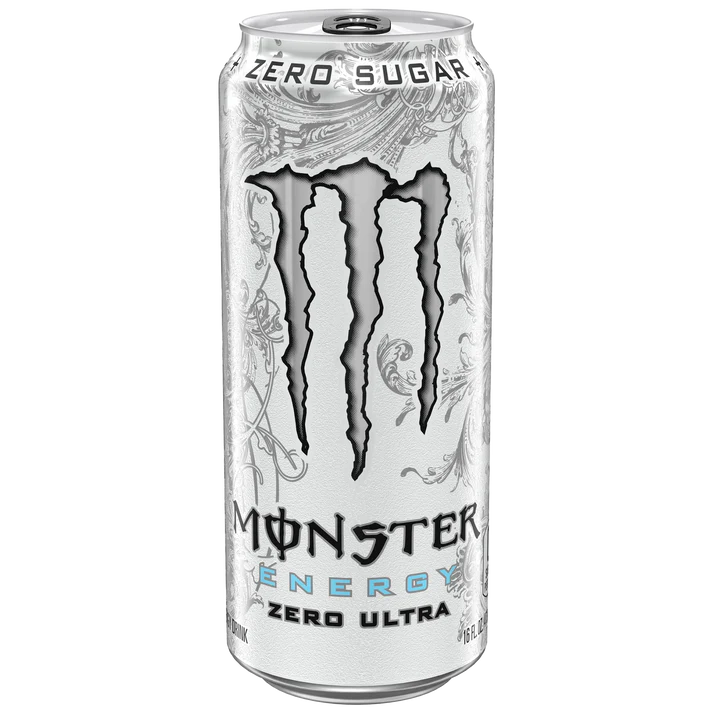 Monster Energy 4 Monster Ultra White 500ml zero-sugar wholesale case